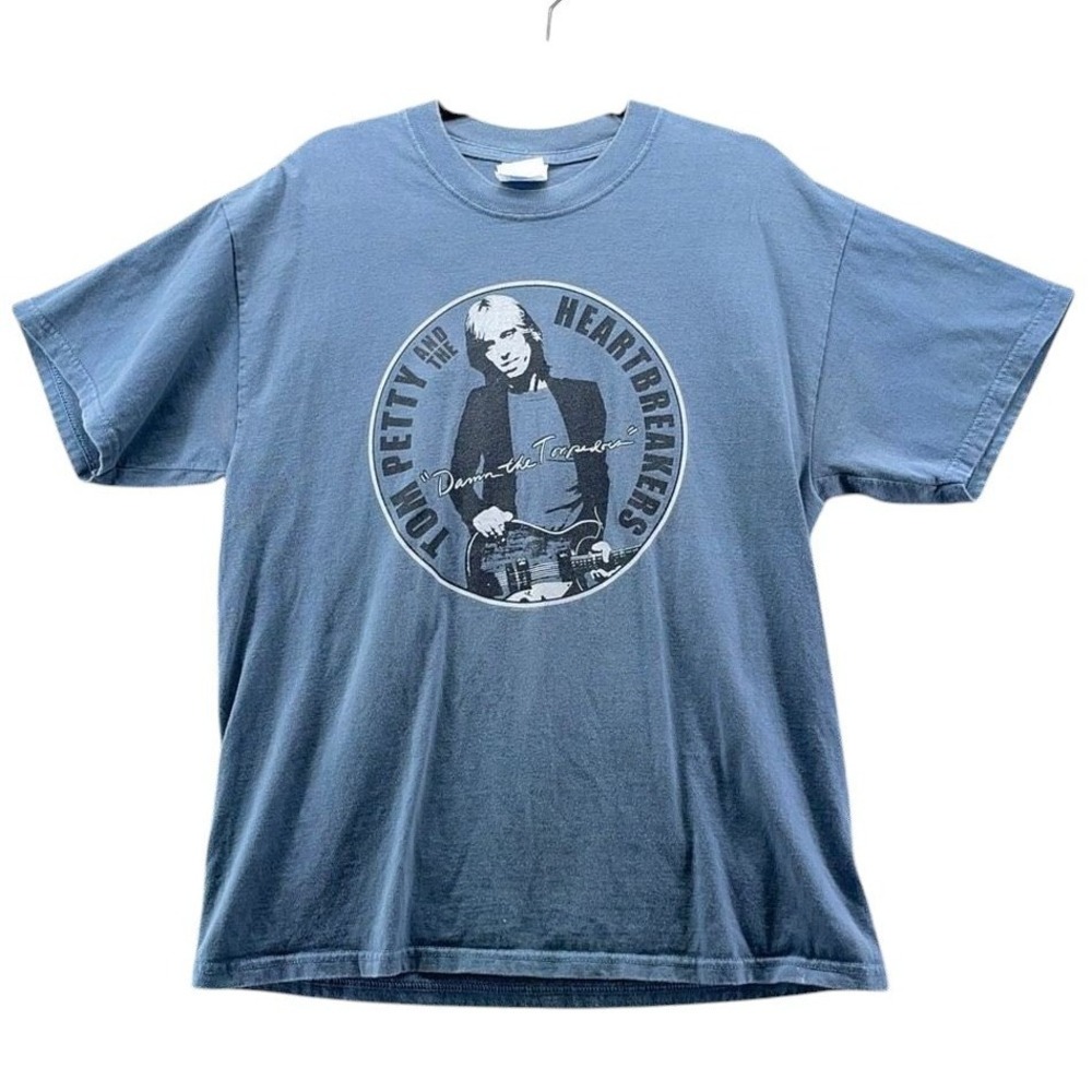 Vintage Tom Petty‎ Shirt Womans Large Vintage 2001 Concert Band Tees Rock